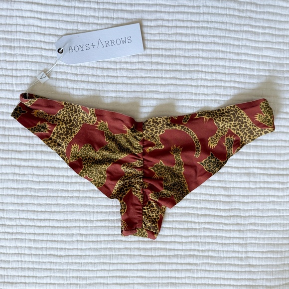 Boys and Arrows Kiki Bikini Bottoms in Hood Cat (Size M) - Picture 4 of 4